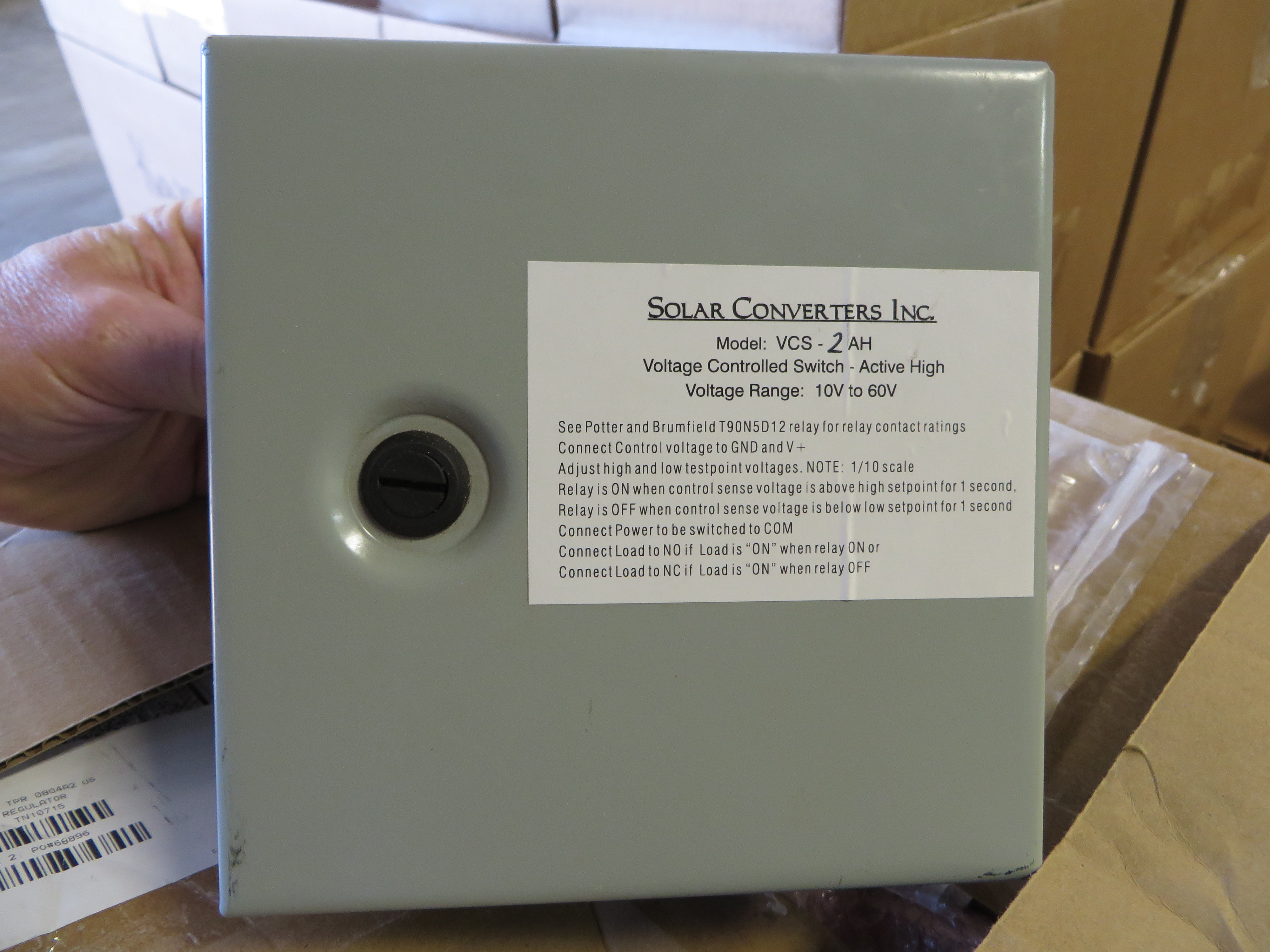 Solar Voltage controlled switches 30 amp