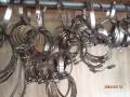Variety of hose clamps, sizes 2 to 3 inch, 3 to 4 ...